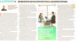 Artículo Se necesita un golpe positivo a las expectativas